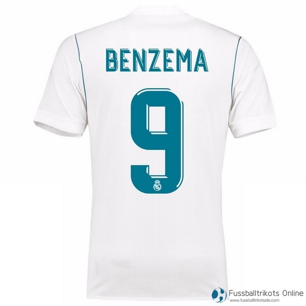 Real Madrid Trikot Heim Benzema 2017-18 Fussballtrikots Günstig